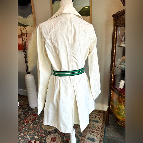 Steve Madden White Trench Coat - Picture 5 of 15